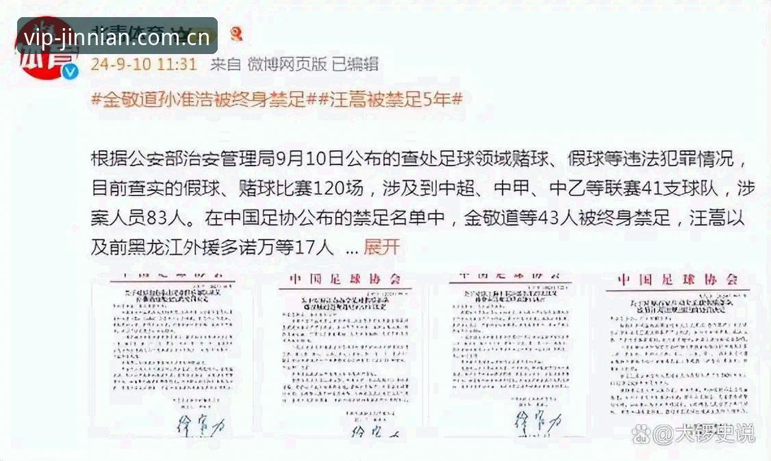 资深用户分享：足协第三批禁足名单深度解读与金年会平台观赛心得